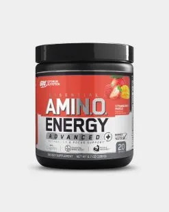 Optimum Nutrition AmiN.O. Energy Advanced+ -Fitness Equipment Sales OPT6330081 grey