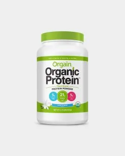 Orgain Organic Plant-Based Protein -Fitness Equipment Sales ORGAIN5240128 grey