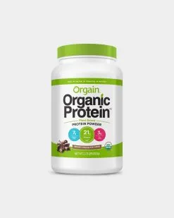 Orgain Organic Plant-Based Protein -Fitness Equipment Sales ORGAIN5240129 grey