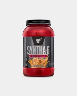 BSN Syntha-6 Edge Low-Carb Protein 19 BSN Syntha-6 Edge Low-Carb Protein -Fitness Equipment Sales Peanut Butter Cookie 28 serv PROD3380079 110121 grey