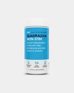 RSP Nutrition QuadraLean Stim-Free Fat Burner -Fitness Equipment Sales RSP4740012 grey