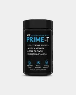 RSP Nutrition Prime-T Testosterone Booster -Fitness Equipment Sales RSP5040059 grey