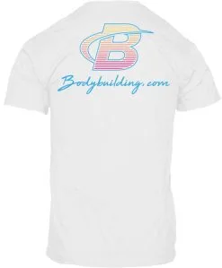 Bodybuilding.com Clothing BBcom Retro Logo Tee