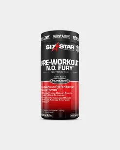 Six Star Pro Nutrition Six Star Pro N.O. Fury -Fitness Equipment Sales SIX022 grey