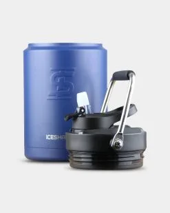 Ice Shaker Half Gallon Jug 64oz. 39 Ice Shaker Half Gallon Jug 64oz. -Fitness Equipment Sales SKU30000183 Ice Shaker Half Gallon Jug 64oz Navy 3 grey