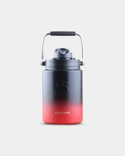 Ice Shaker Half Gallon Jug 64oz. 33 Ice Shaker Half Gallon Jug 64oz. -Fitness Equipment Sales SKU30000184 Ice Shaker Half Gallon Jug 64oz Red Black Ombre main grey