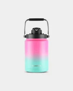 Ice Shaker Half Gallon Jug 64oz. 42 Ice Shaker Half Gallon Jug 64oz. -Fitness Equipment Sales SKU30000201 Ice Shaker Half Gallon Jug 64oz Mint Pink Ombre main grey