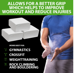 Bear KompleX Sports Chalk - 8 Blocks -Fitness Equipment Sales SKU30000418 2