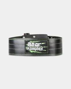 Bear Komplex Leather Adjustable Weightlifting Buckle Belt -Fitness Equipment Sales SKU6130061 grey