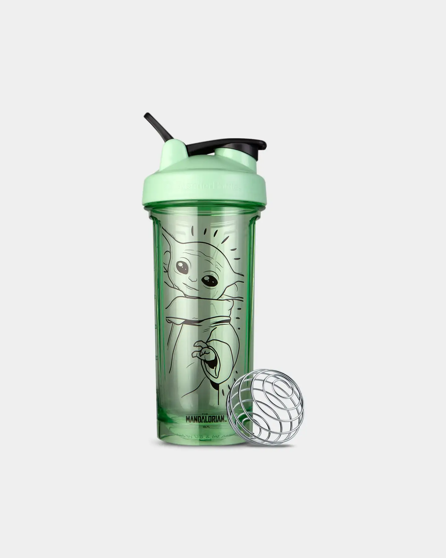 BlenderBottle The Mandalorian Pro28 Shaker Bottle 4 BlenderBottle The Mandalorian Pro28 Shaker Bottle - Image 2