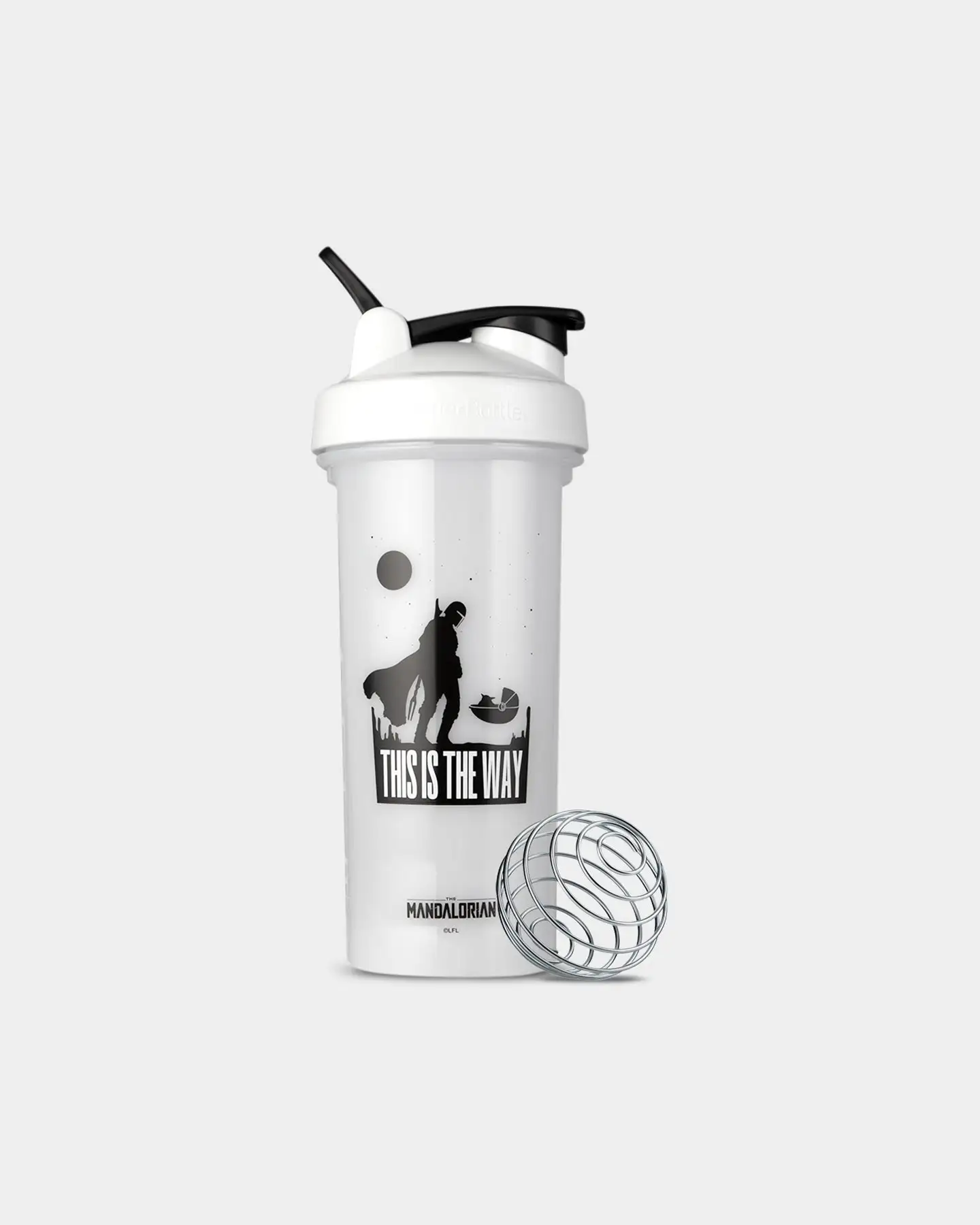 BlenderBottle The Mandalorian Pro28 Shaker Bottle 5 BlenderBottle The Mandalorian Pro28 Shaker Bottle - Image 3
