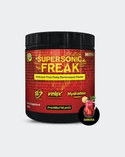 PharmaFreak Supersonic Freak -Fitness Equipment Sales SUPERSONIC FREAK Powder USA SG S grey