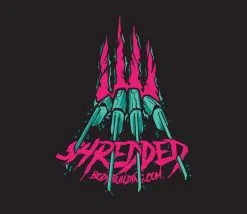 Bodybuilding.com Clothing Shredded Tee -Fitness Equipment Sales Shredded tee black logo grey