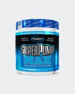 Gaspari Nutrition SuperPump MAX -Fitness Equipment Sales SuperPumpMAX BlueRaspberry 40serv image grey