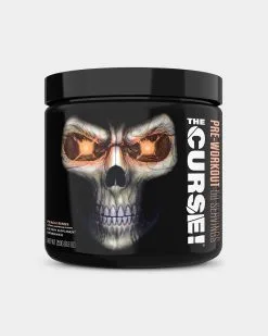 JNX Sports The Curse! Pre-Workout -Fitness Equipment Sales The Curse Peach Rings 50 serv new flavor image grey