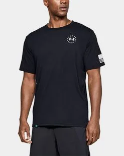 Under Armour Men's UA Freedom Flag T-Shirt -Fitness Equipment Sales UA6370262 grey