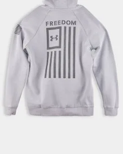 Under Armour Freedom Flag Hoodie -Fitness Equipment Sales Under Armour Freedom Flag Hoodie Steel 3 grey