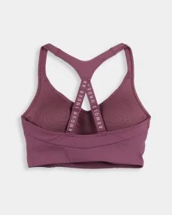 Under Armour Infinity Ribbed Mid Sports Bra -Fitness Equipment Sales Under Armour Infinity Mid Rib Bra Ash Plum 2 grey