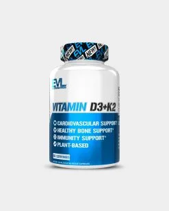 EVLUTION NUTRITION Vitamin D3+K2
