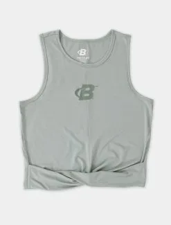 Bodybuilding.com Clothing Women's Crop Front-Tie Tank