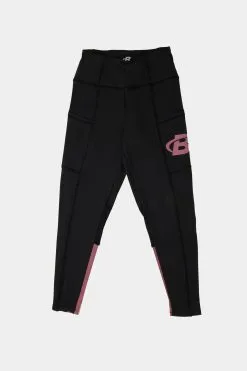 Bodybuilding.com Clothing Women's High-Rise Colorblock 7/8 Leggings