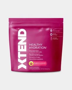 Xtend Xtend Healthy Hydration Stick Pack -Fitness Equipment Sales XTEND 1098 BBcom Mrktpl Image Updates Resize Varies 2023 Xtend Hydration Raspberry Lemondae Front gr