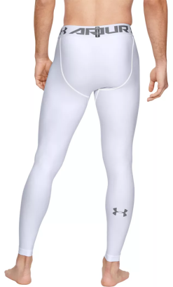 Under Armour Men's UA HeatGear® Armour 2.0 Legging -Fitness Equipment Sales heatgearlegging white back
