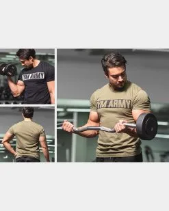 JYM Supplement Science JYM Army Tee -Fitness Equipment Sales jym army mens tee pdp 1 grey