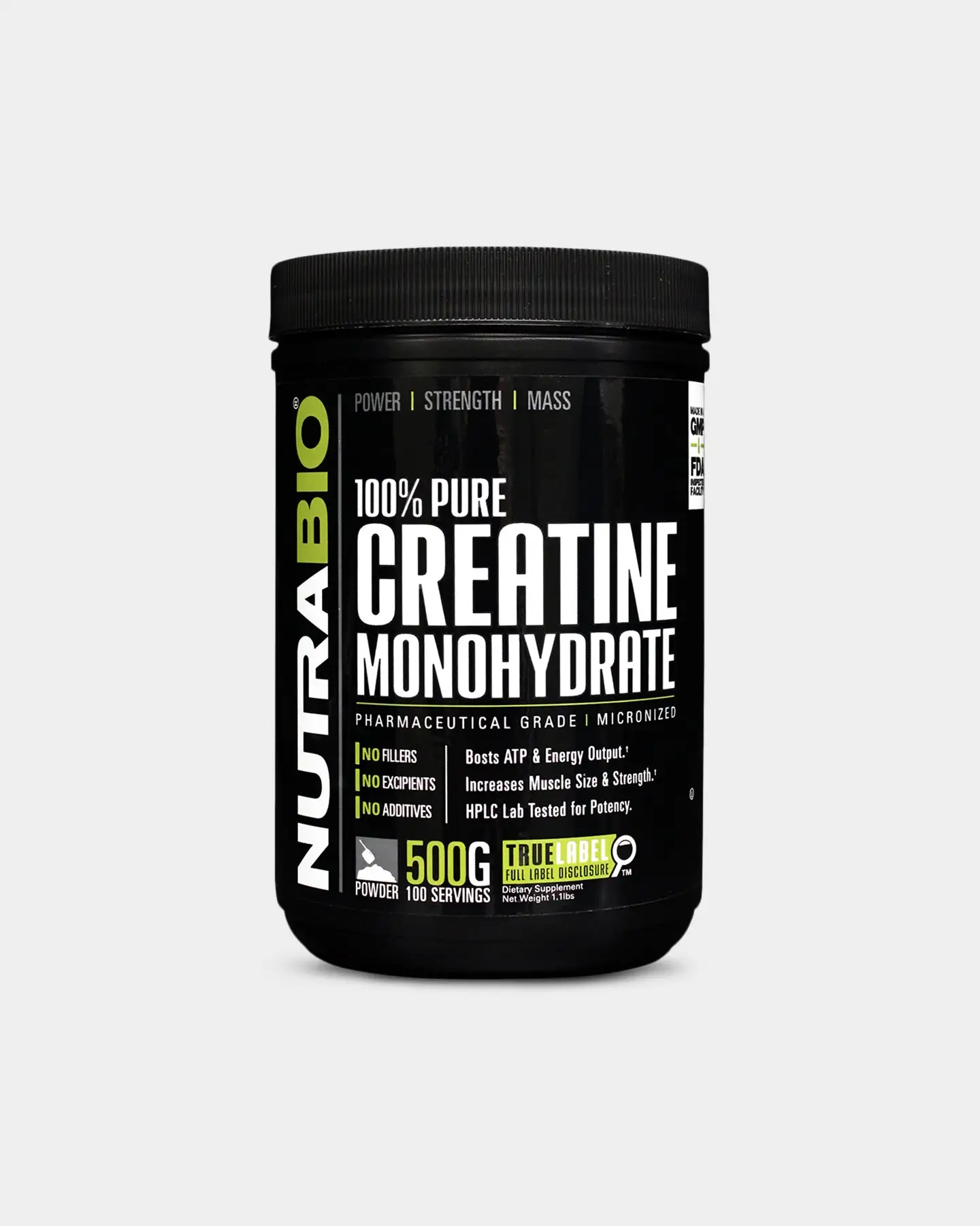 NutraBio 100% Pure Creatine Monohydrate 3 NutraBio 100% Pure Creatine Monohydrate