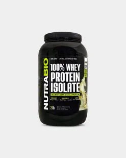 NutraBio 100% Whey Protein Isolate