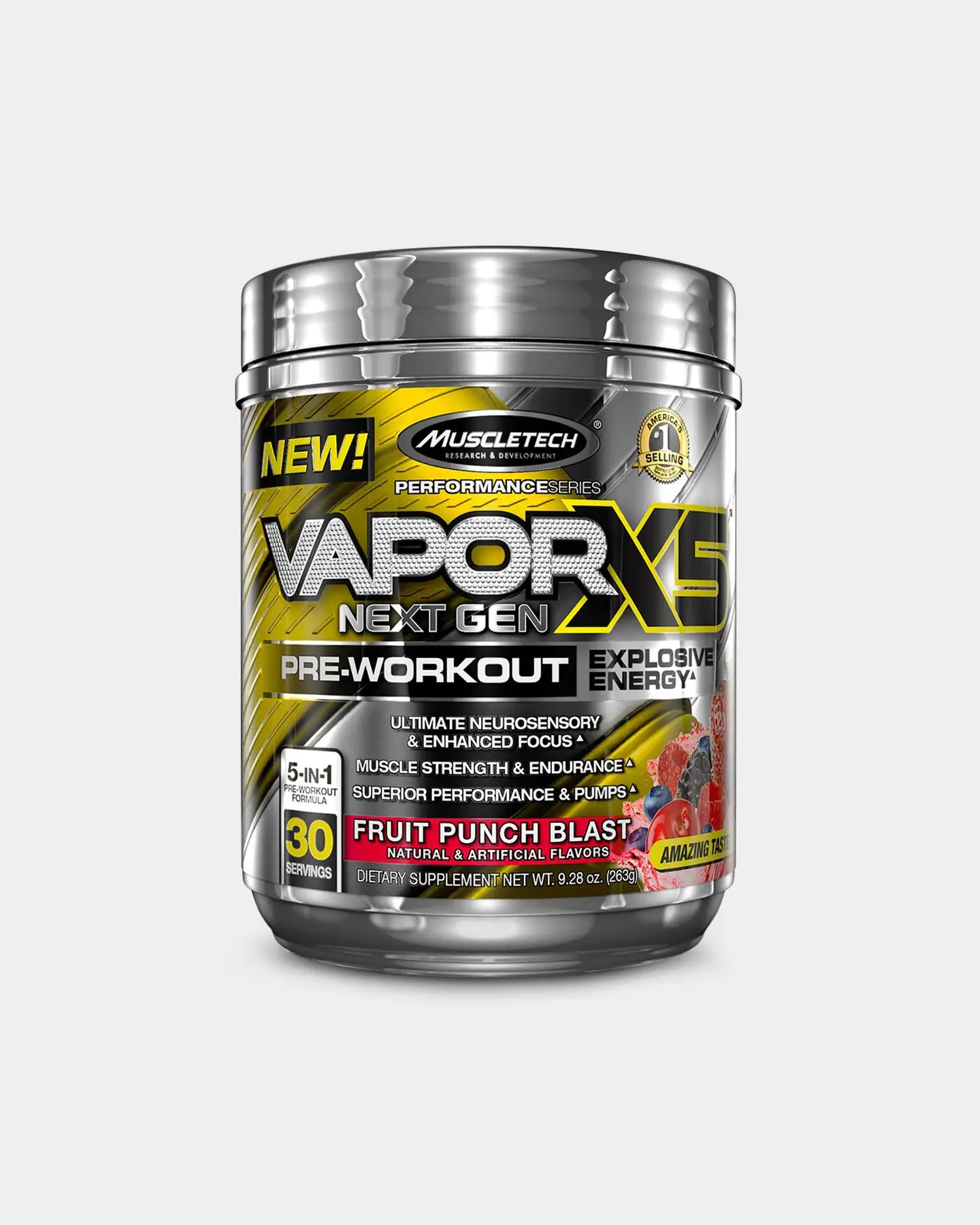 MuscleTech Vapor X5 Pre-Workout 3 MuscleTech Vapor X5 Pre-Workout