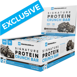 Bodybuilding.com Signature Protein Crunch Bars