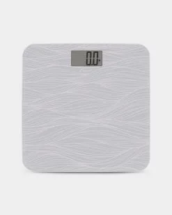 Escali Glass Waves Bathroom Scale