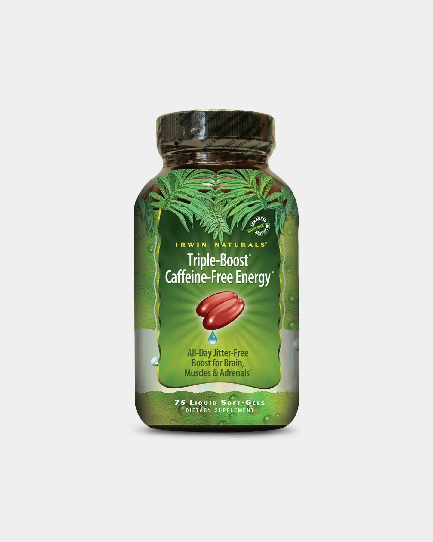 Irwin Naturals Triple-Boost Caffeine-Free Energy 3 Irwin Naturals Triple-Boost Caffeine-Free Energy