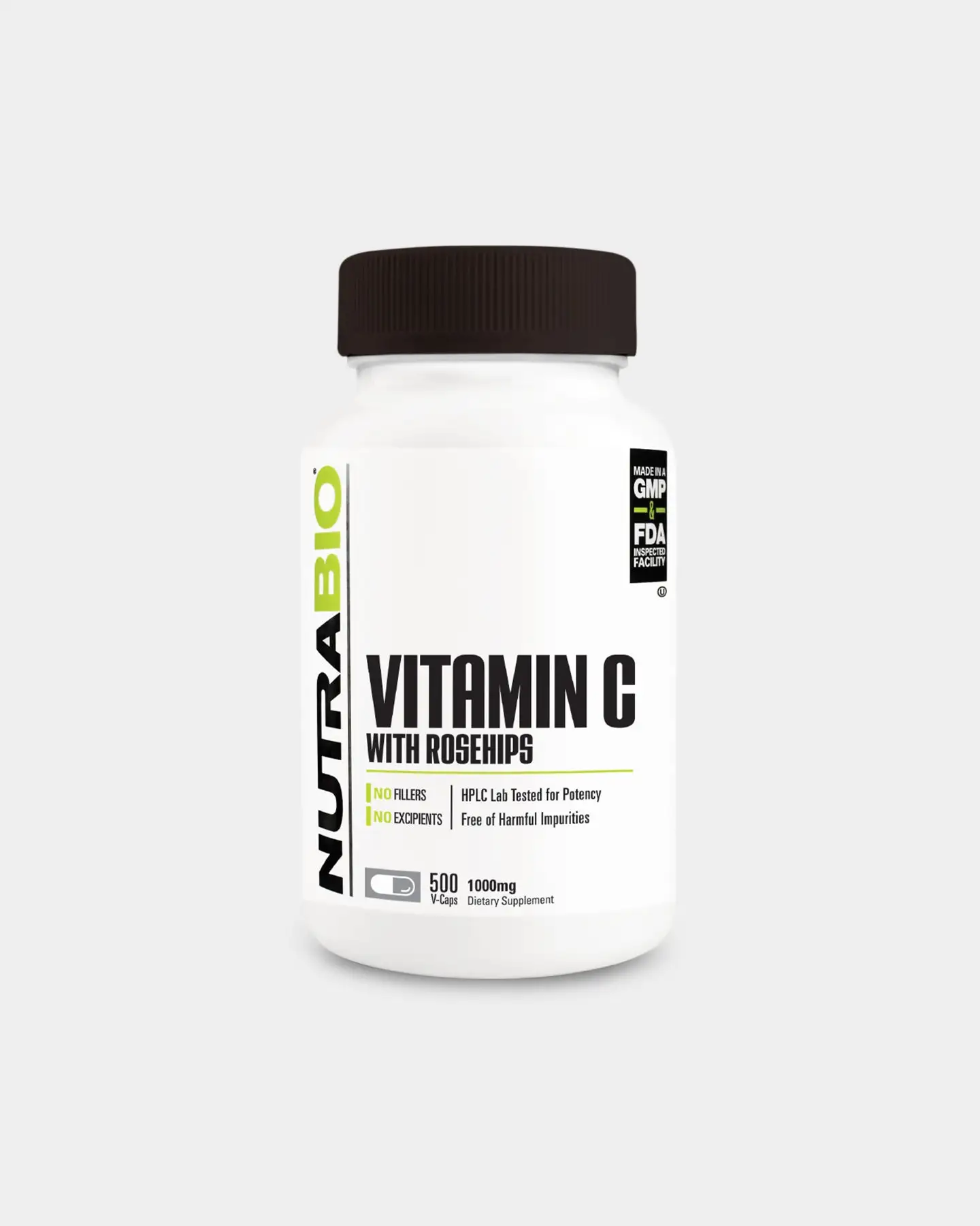 NutraBio Vitamin C With Rosehips 3 NutraBio Vitamin C With Rosehips