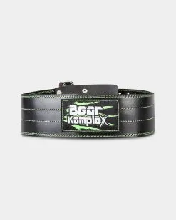 Bear Komplex Leather Adjustable Weightlifting Buckle Belt