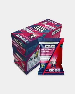 Herbaland Pre Workout Gummies