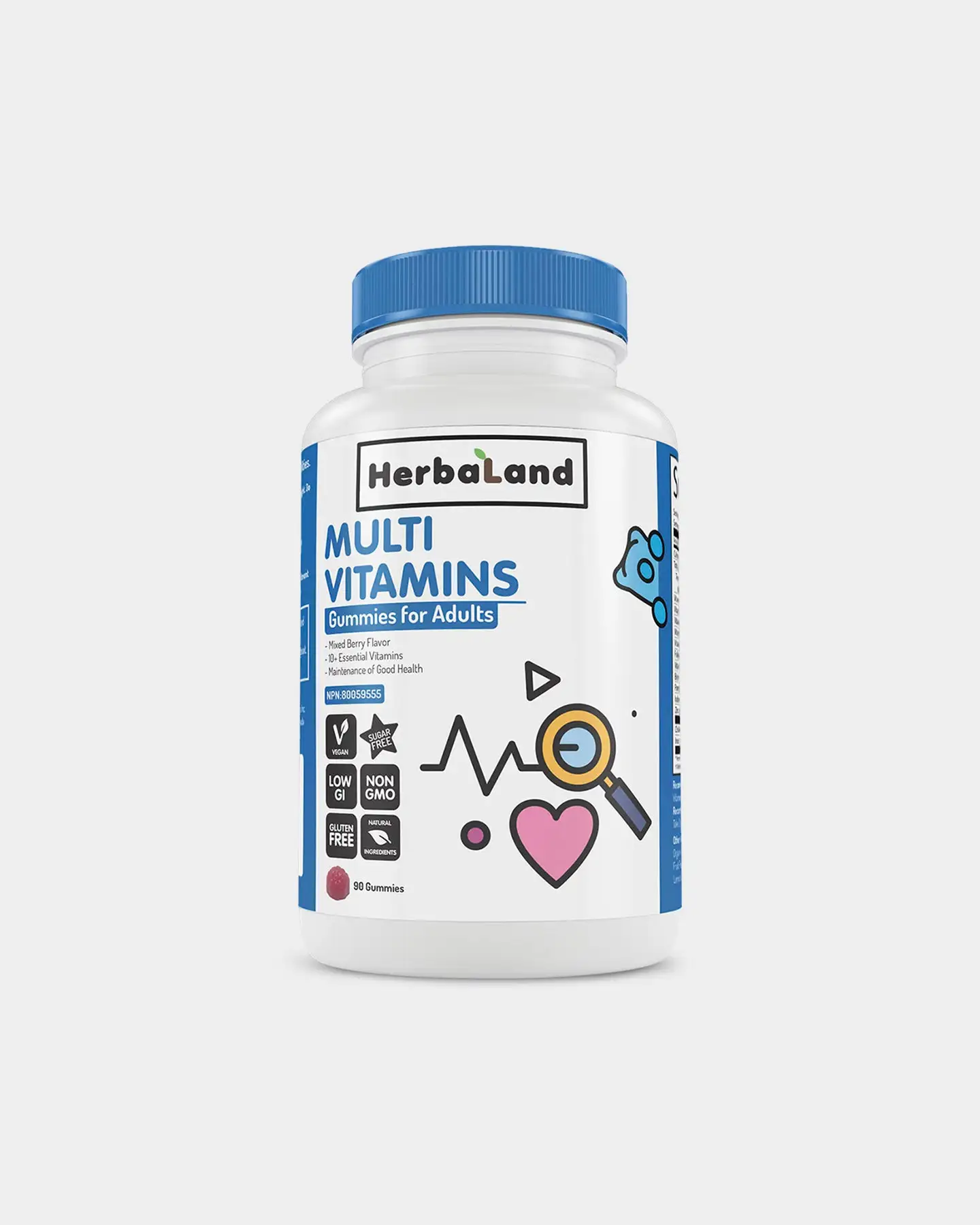 Herbaland Multivitamin Gummies For Adults 3 Herbaland Multivitamin Gummies For Adults