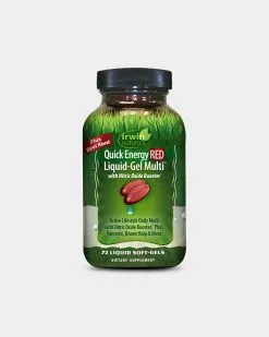 Irwin Naturals Quick Energy RED Liquid-Gel Multi