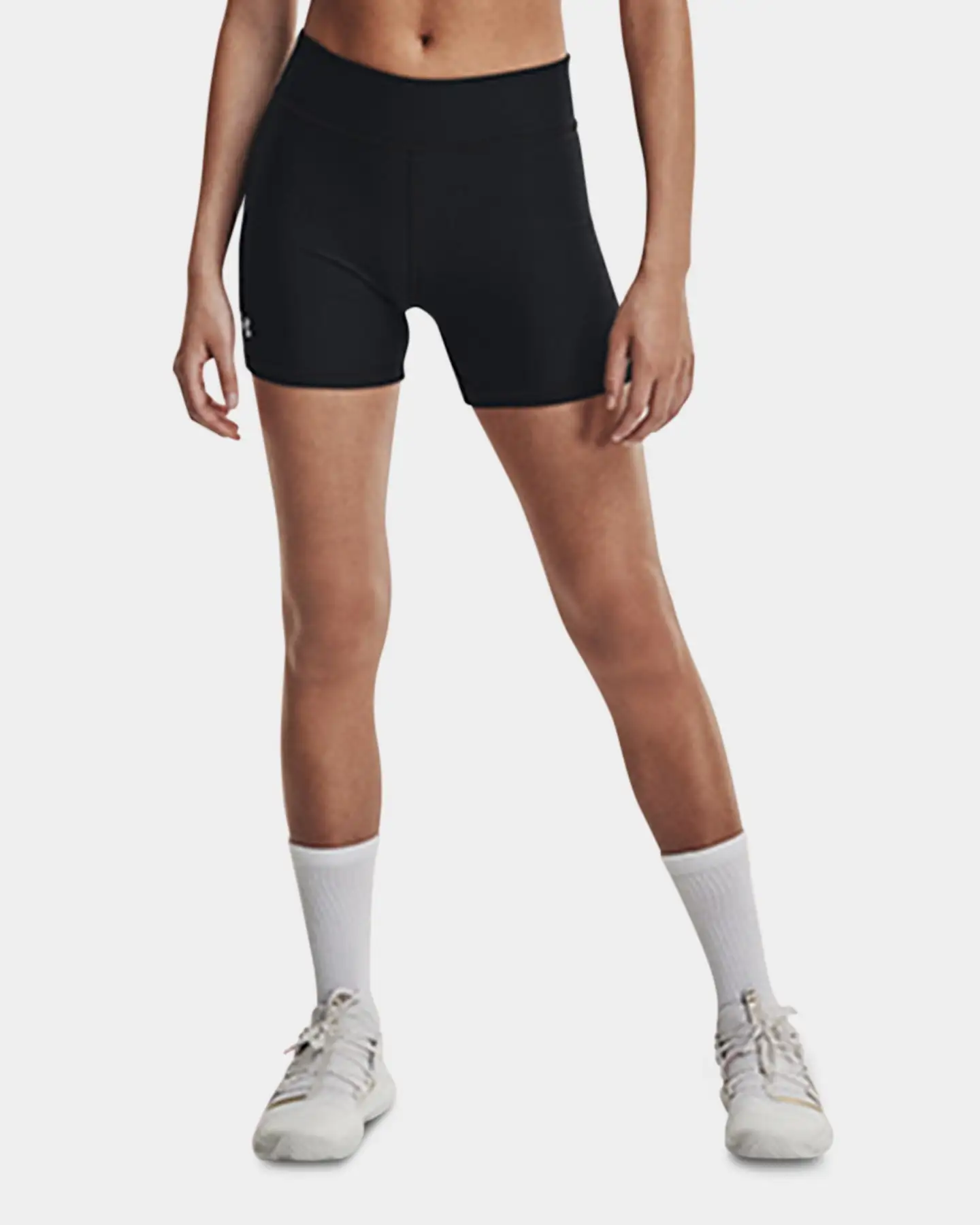 Under Armour Women's UA HeatGear® Armour Mid-Rise Shorty 3 Under Armour Women's UA HeatGear® Armour Mid-Rise Shorty