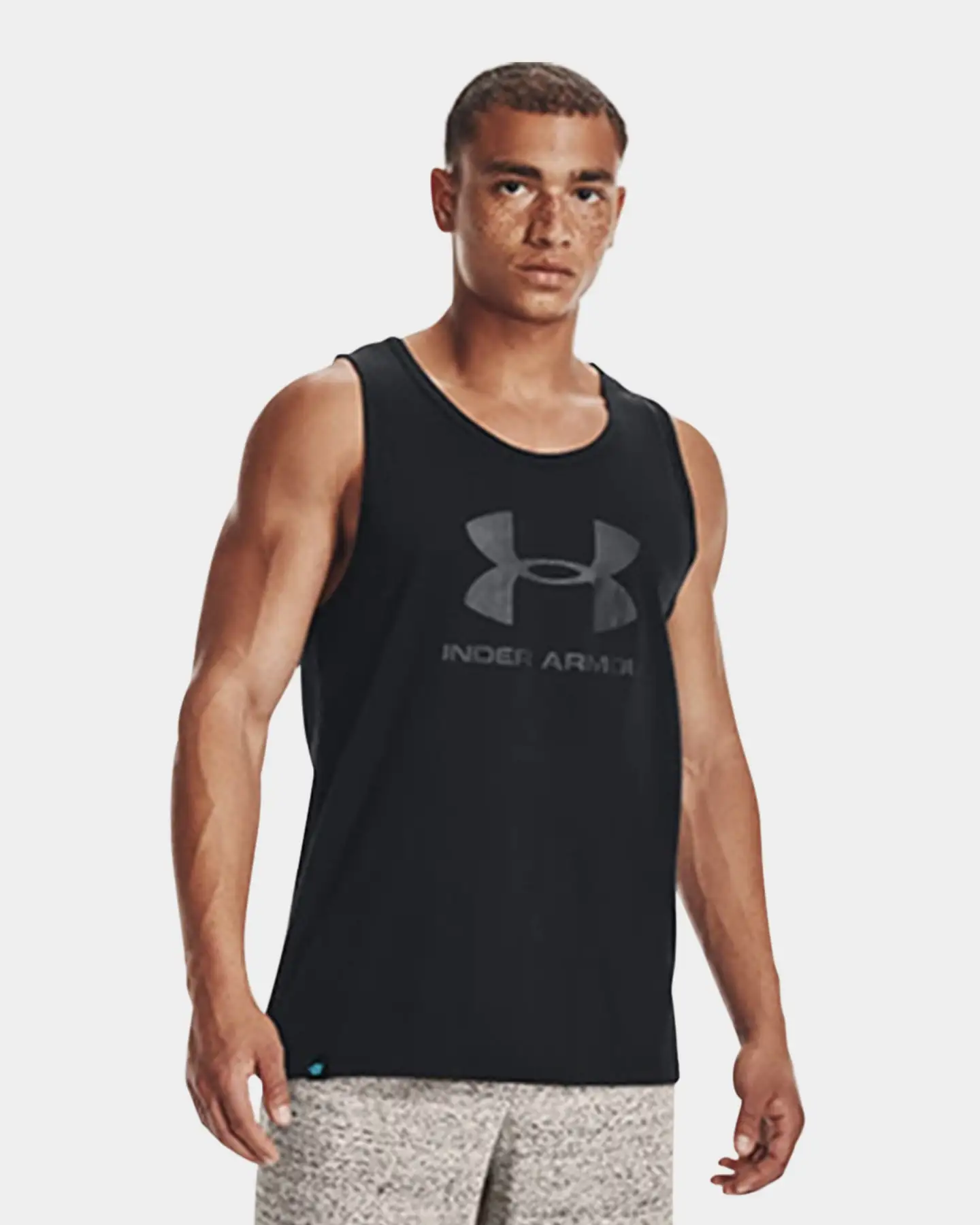 Under Armour Men's UA Sportstyle Logo Tank 3 Under Armour Men's UA Sportstyle Logo Tank