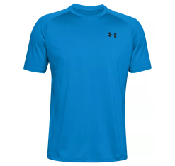 Under Armour Men's UA Tech 2.0 Short Sleeve T-Shirt -Fitness Equipment Sales tech20tee electricblue front